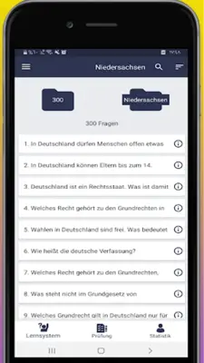 Einbürgerungstest Fragen 2022 android App screenshot 3