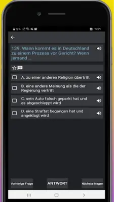 Einbürgerungstest Fragen 2022 android App screenshot 5